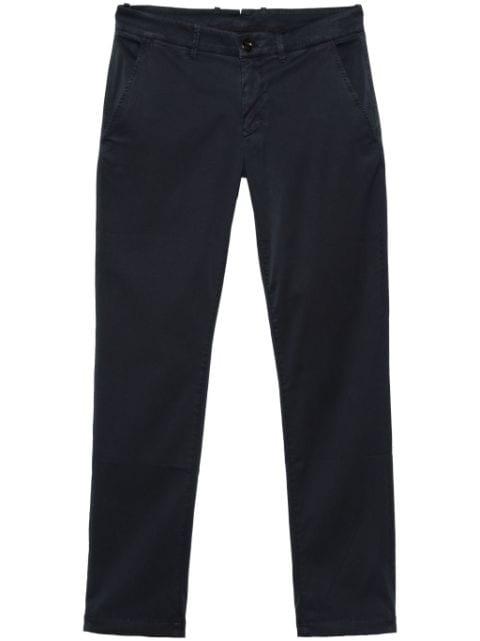 gabardine tapered trousers by MOORER
