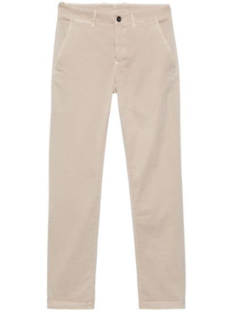 gabardine tapered trousers by MOORER