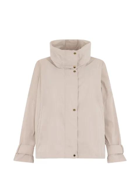 high-neck long-sleeve jacket by MOORER