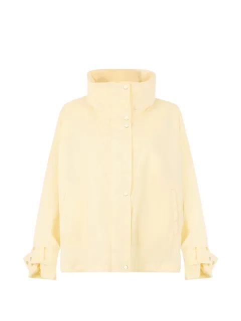 high-neck zip jacket by MOORER