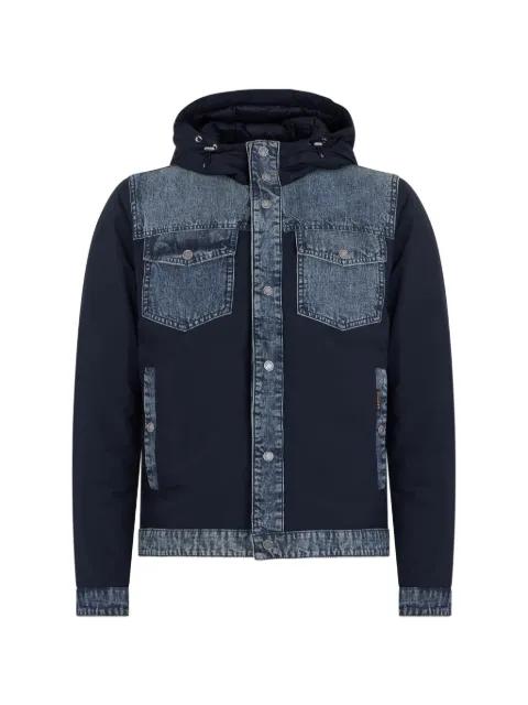hood pocket padded jacket by MOORER