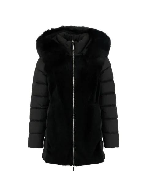 hoodied coat by MOORER