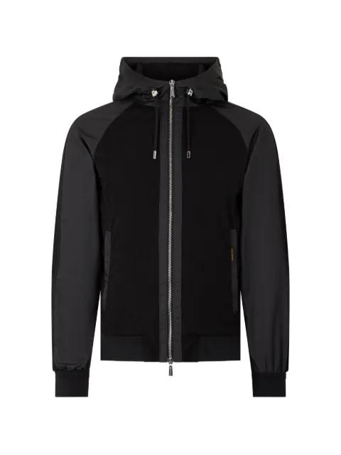 hoodied contrast jacket by MOORER