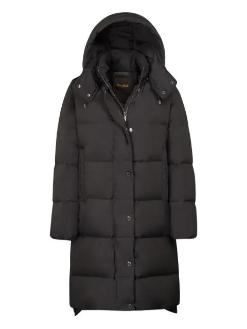 hoodied padded jacket by MOORER