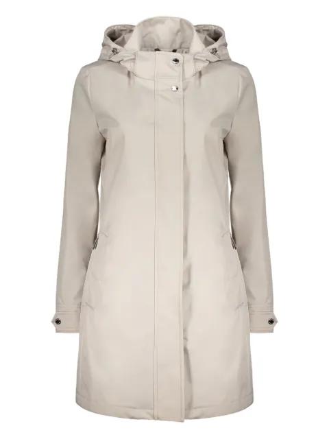 hoodied parka coat by MOORER