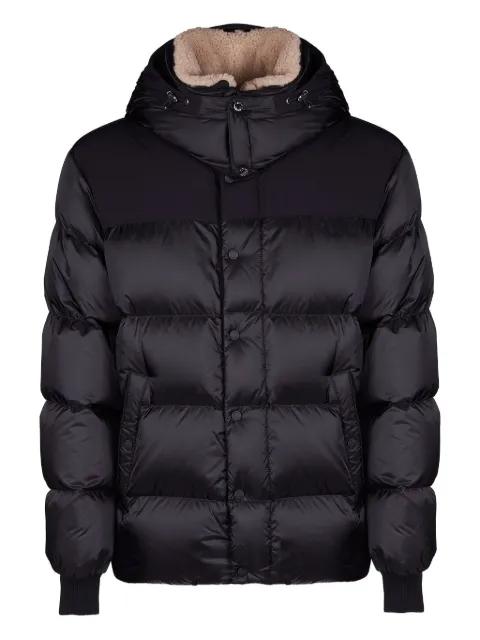 hoodied puffer jacket by MOORER