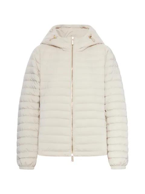 hoodied quilted jacket by MOORER