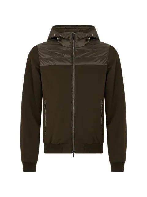 hoodied zip jacket by MOORER