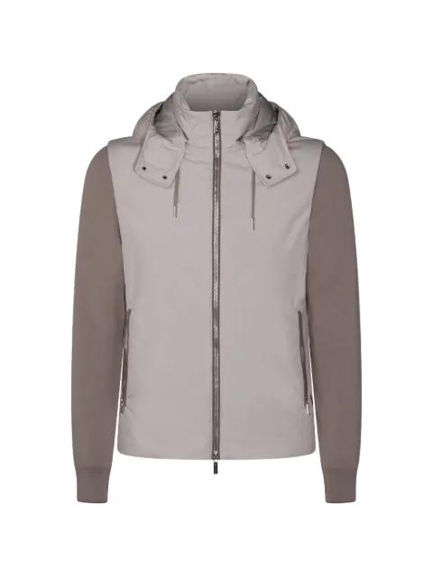hoodied zip jacket by MOORER