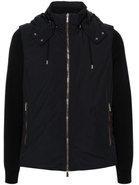 hoodied zip jacket by MOORER