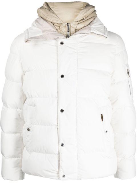 layered padded jacket by MOORER