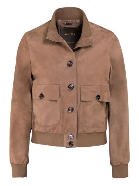 leather jacket by MOORER
