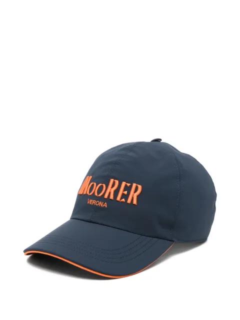 logo-detail baseball cap by MOORER