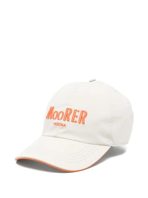 logo-detail baseball cap by MOORER