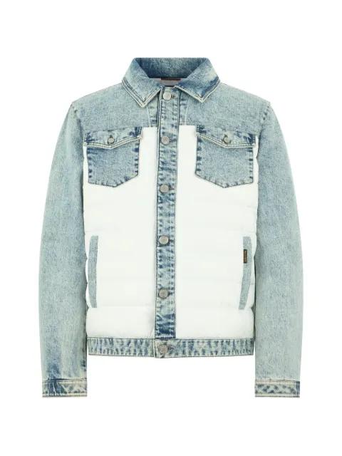 padded denim jacket by MOORER