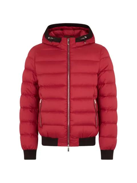 padded hoodied jacket by MOORER