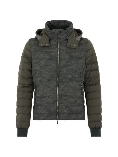 padded hoodied jacket by MOORER