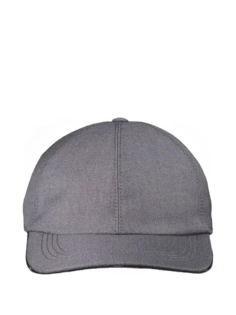 panelled baseball hat by MOORER