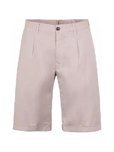 pleated bermuda shorts by MOORER