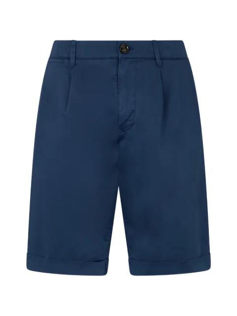 pleated cuffed shorts by MOORER