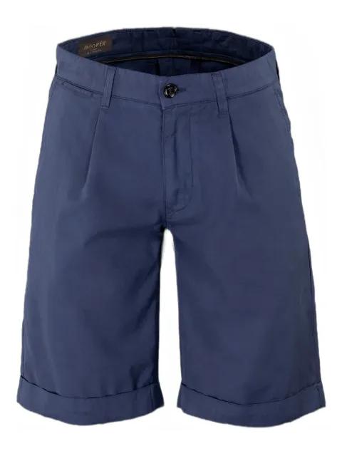 pleated tailored shorts by MOORER