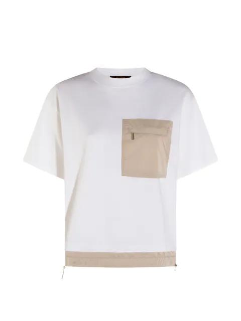 pocket trim t-shirt by MOORER