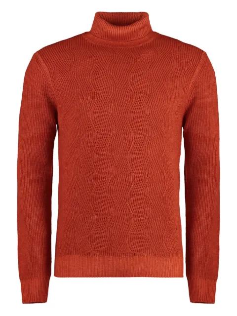 ribbed turtleneck sweater by MOORER