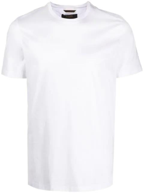 short-sleeve cotton T-shirt by MOORER