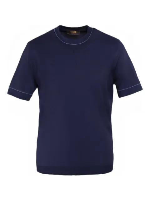 short-sleeve crew-neck T-shirt by MOORER