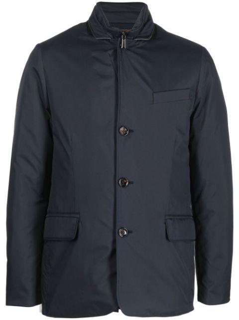 single-breasted padded jacket by MOORER