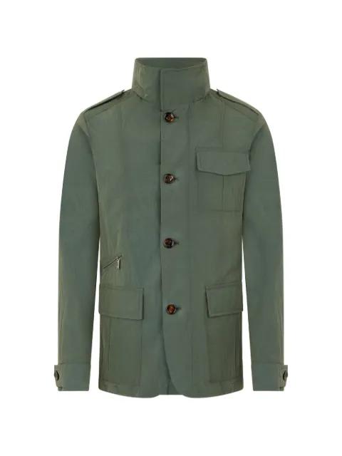 stand-up collar jacket by MOORER