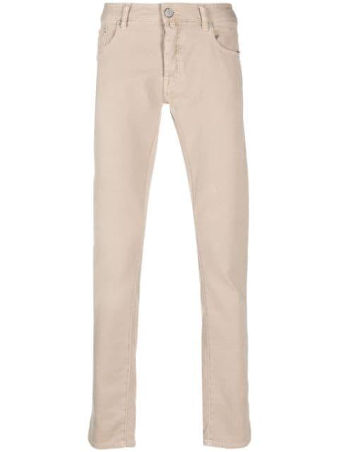 straight-leg jeans by MOORER