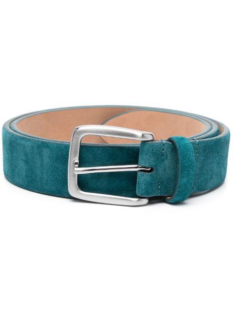 suede leather belt by MOORER