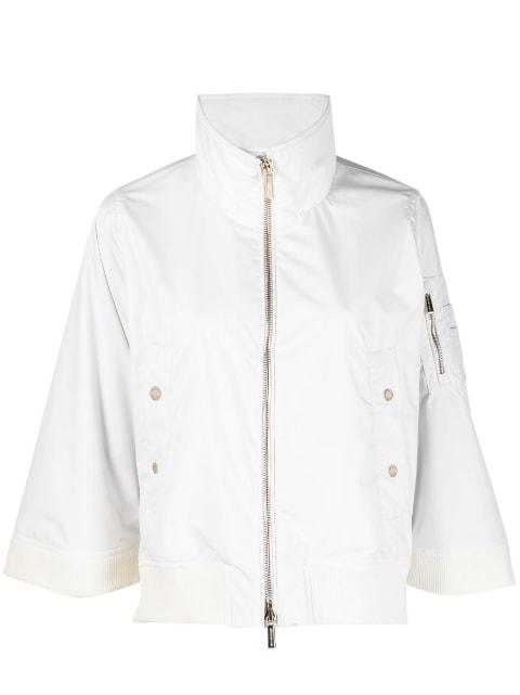 zip-up jacket by MOORER