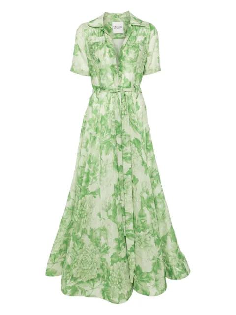 Botanica maxi dress by MOOS STUDIO
