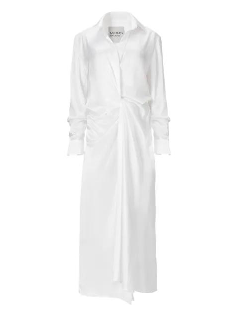 Endless Kiss maxi shirt dress by MOOS STUDIO