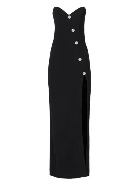 La Furia Negra maxi dress by MOOS STUDIO