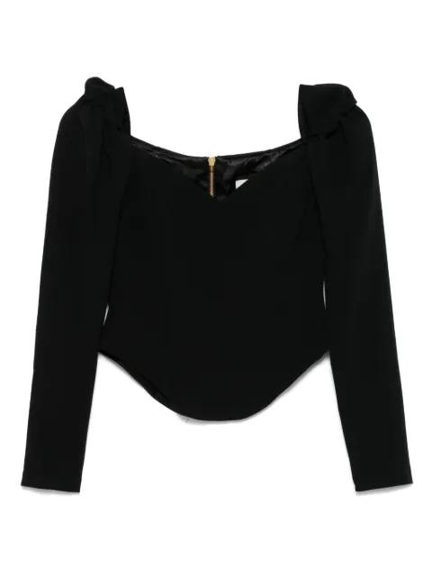 off-shoulder top by MOOS STUDIO
