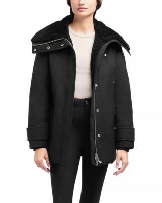 Aurora Shearling Trim Down Jacket by MOOSE KNUCKLES