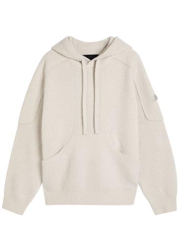 Colson hoodied wool jumper by MOOSE KNUCKLES
