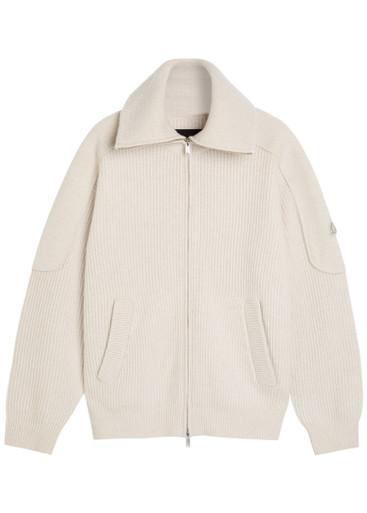 Colson ribbed wool sweatshirt by MOOSE KNUCKLES