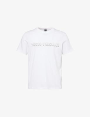 Conway Logo-Print Cotton-Jersey T-Shirt by MOOSE KNUCKLES