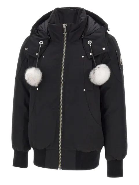 Debbie detachable-hood bomber jacket by MOOSE KNUCKLES