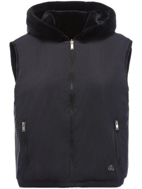 Eaton reversible fleece vest by MOOSE KNUCKLES