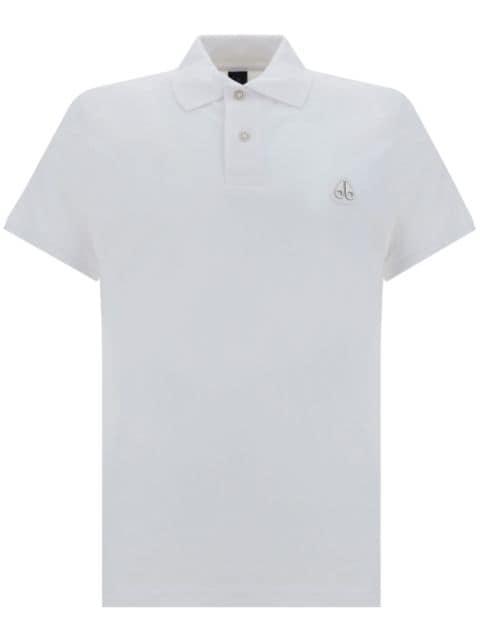 Everett logo-appliqué polo shirt by MOOSE KNUCKLES