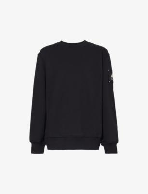 Hartsfield brand-motif cotton-jersey sweatshirt by MOOSE KNUCKLES