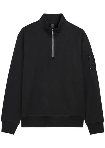 Hartsfield half-zip cotton sweatshirt by MOOSE KNUCKLES