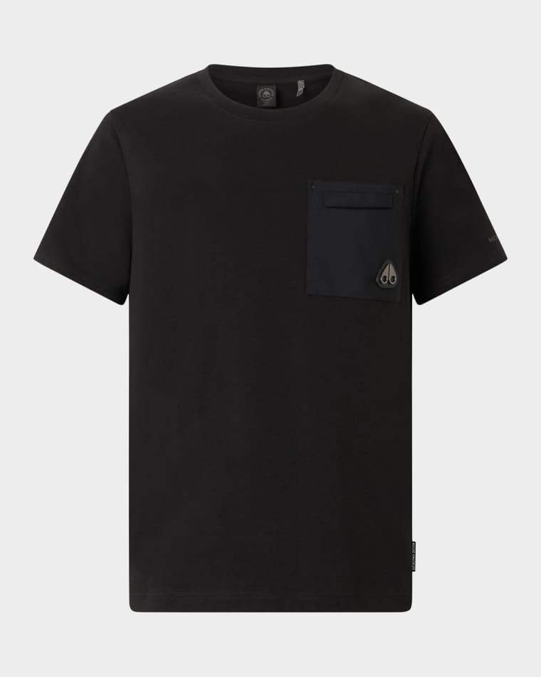 Men's Dalon T-Shirt with Logo Pocket by MOOSE KNUCKLES