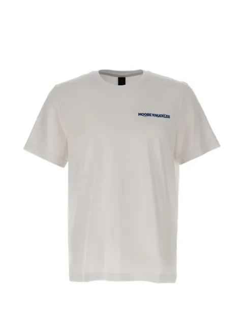 Mindfold short-sleeve graphic-print T-shirt by MOOSE KNUCKLES