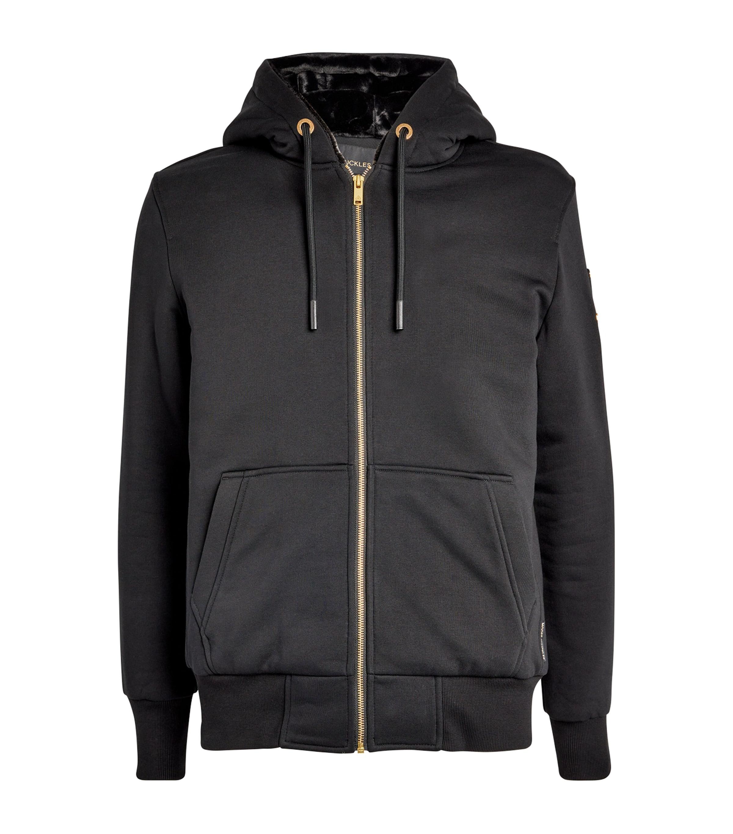 Moose Knuckles Linden Bunny Zip-Up Hoodie by MOOSE KNUCKLES